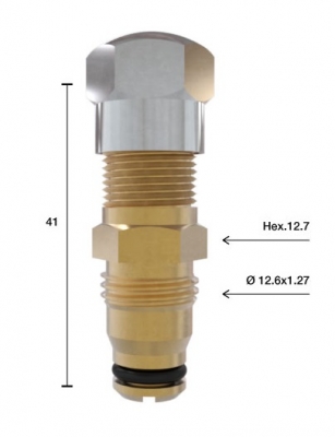 EM-Ventiloberteil gerade TR J670